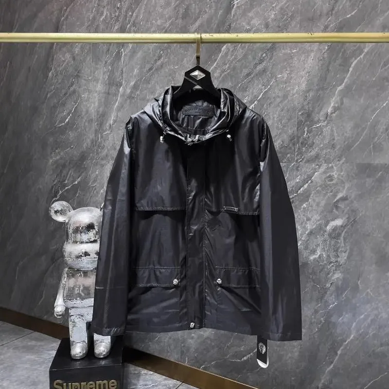 Black Hooded Waterpr